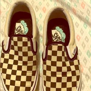 Vans size 5.5 worn three times